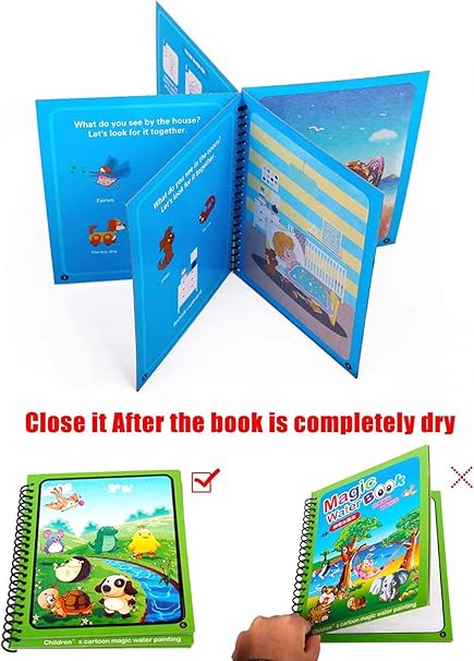 Magic Water Coloring Book™