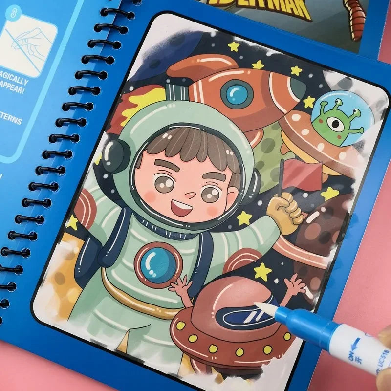 Magic Water Coloring Book™