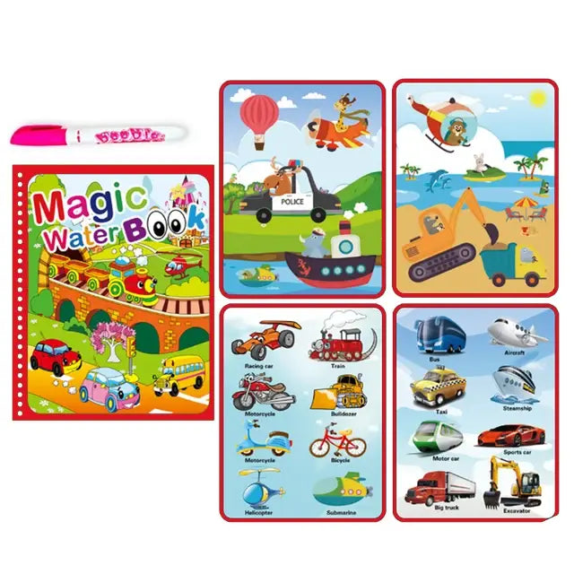 Magic Water Coloring Book™