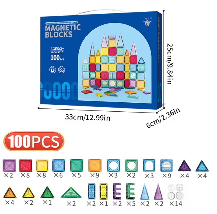 Kids Magnetic Building Blocks™