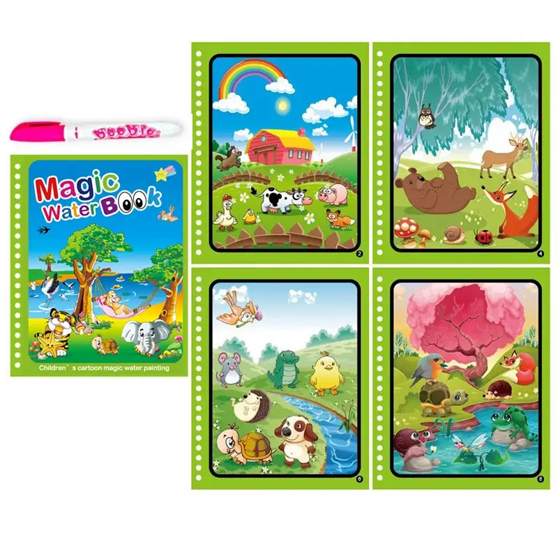 Magic Water Coloring Book™