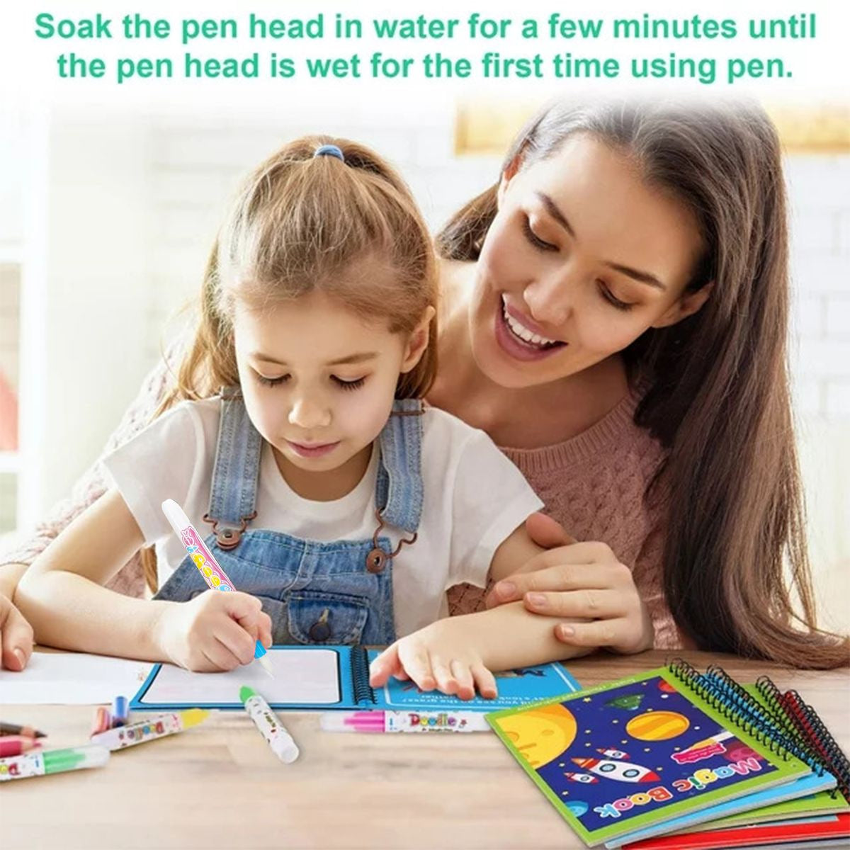 Magic Water Coloring Book™