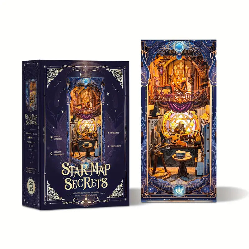 Map Star Book Star Map Secrets Book Nook™ – Breathing Otter UK