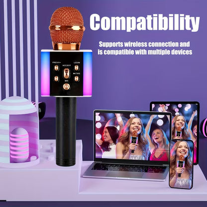 Wireless Karaoke Microphone Speaker