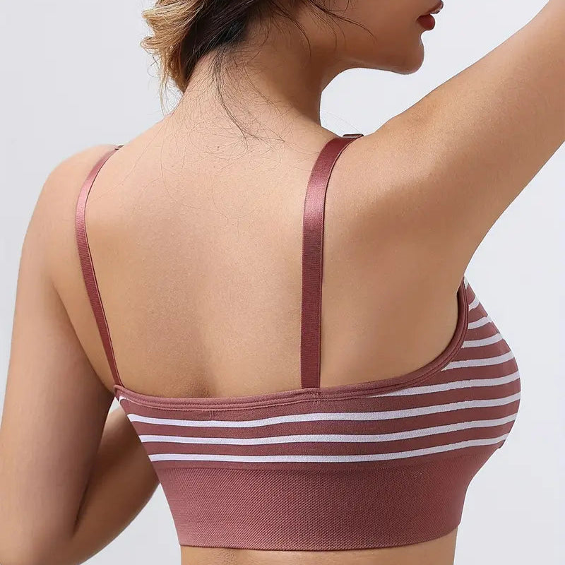 Stripe Nursing Bra™