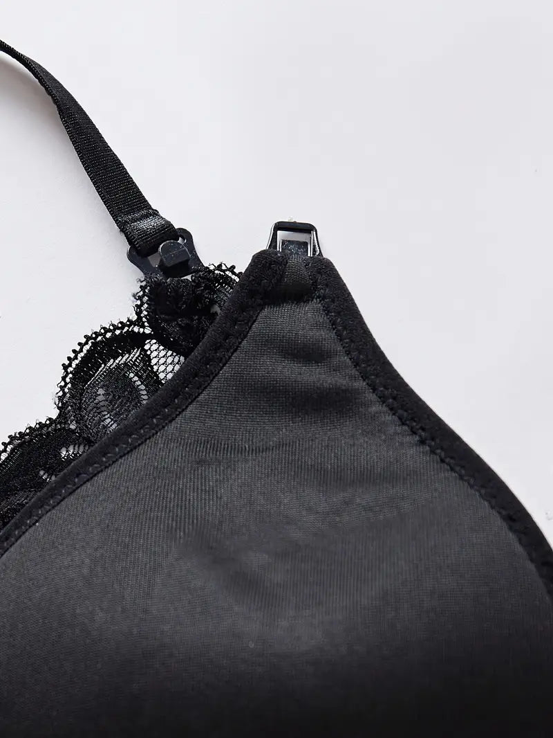 Lace Triangle Nursing Bra™