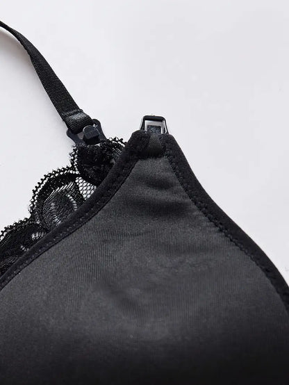 Lace Triangle Nursing Bra™