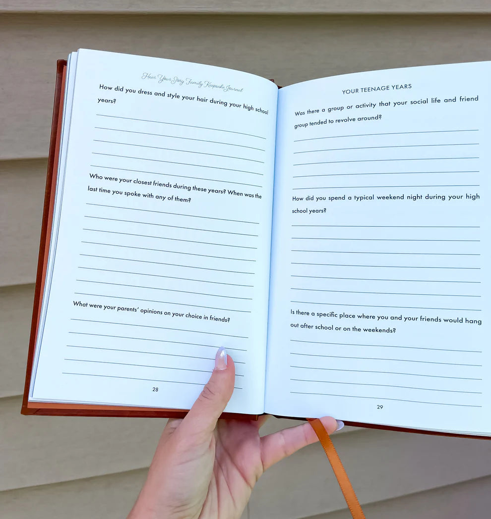 Dad, I Want to Hear Your Story – Guided Memory Journal