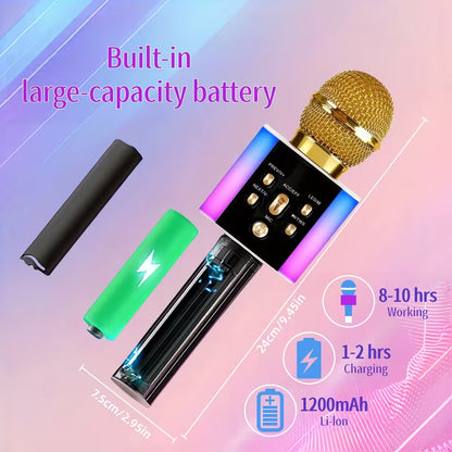Wireless Karaoke Microphone Speaker