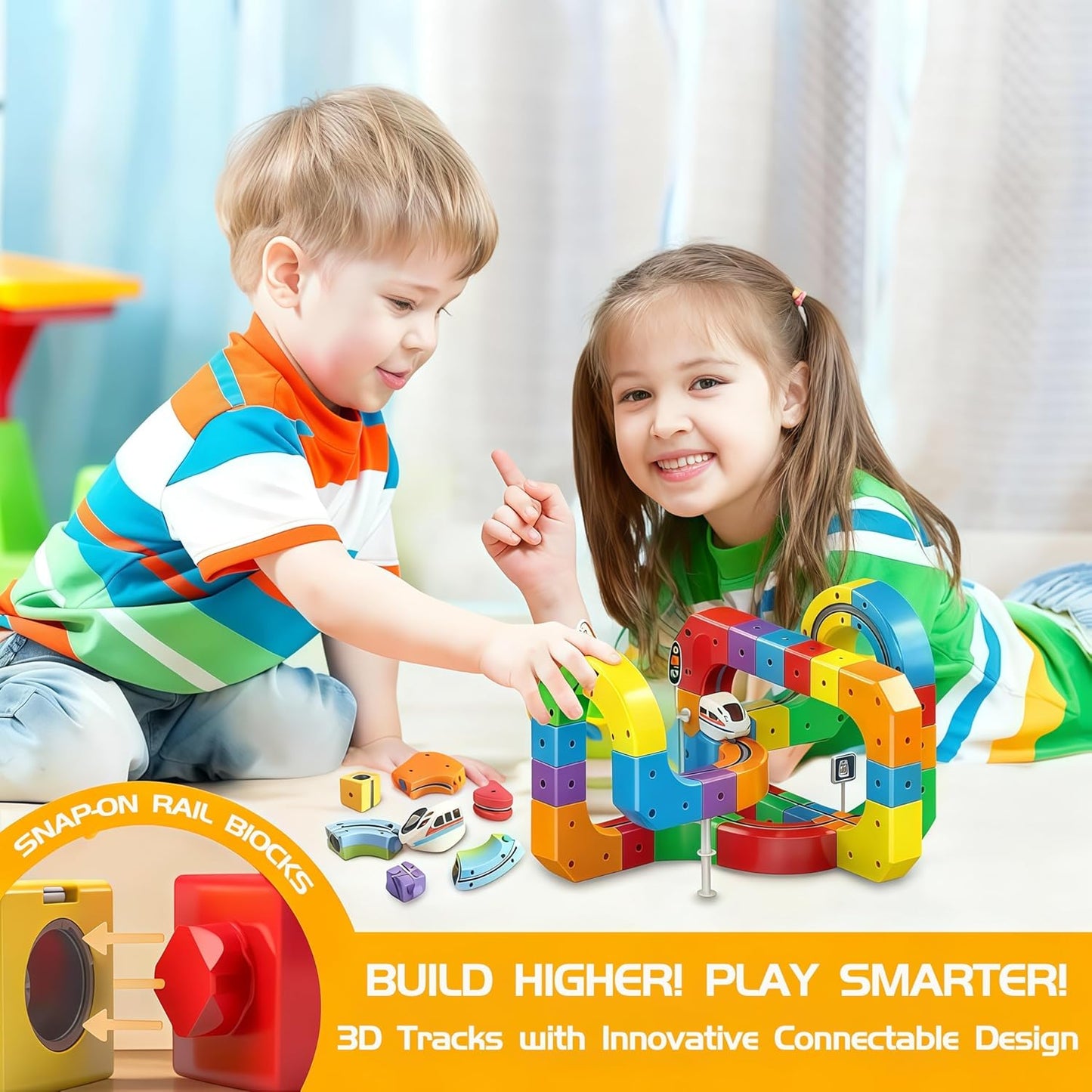 Magnetic Train Set™