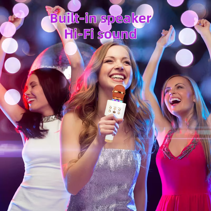 Wireless Karaoke Microphone Speaker