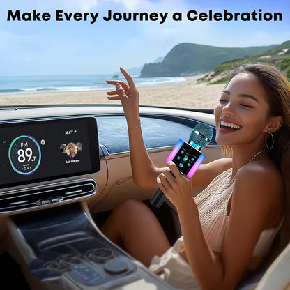 Wireless Karaoke Microphone Speaker