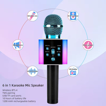 Wireless Karaoke Microphone Speaker